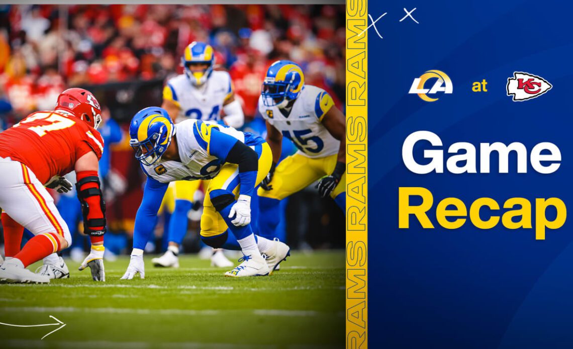 Rams fall to Chiefs 26-10