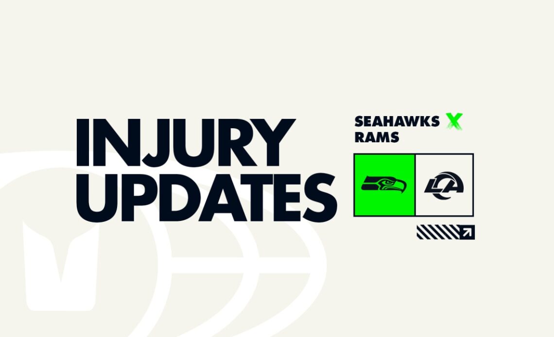 Seahawks at Rams Injury Updates: Josh Jones, Kenneth Walker III Out, DeeJay Dallas Doubtful