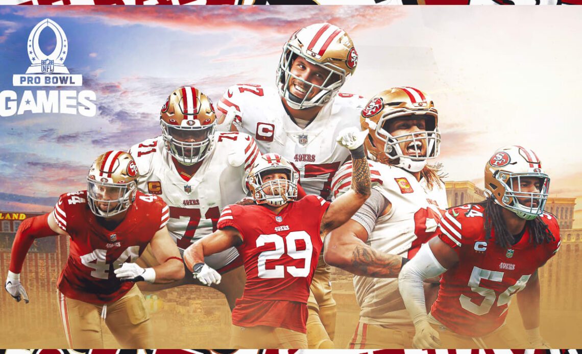 Seis 49ers Seleccionados para el Pro Bowl 2023