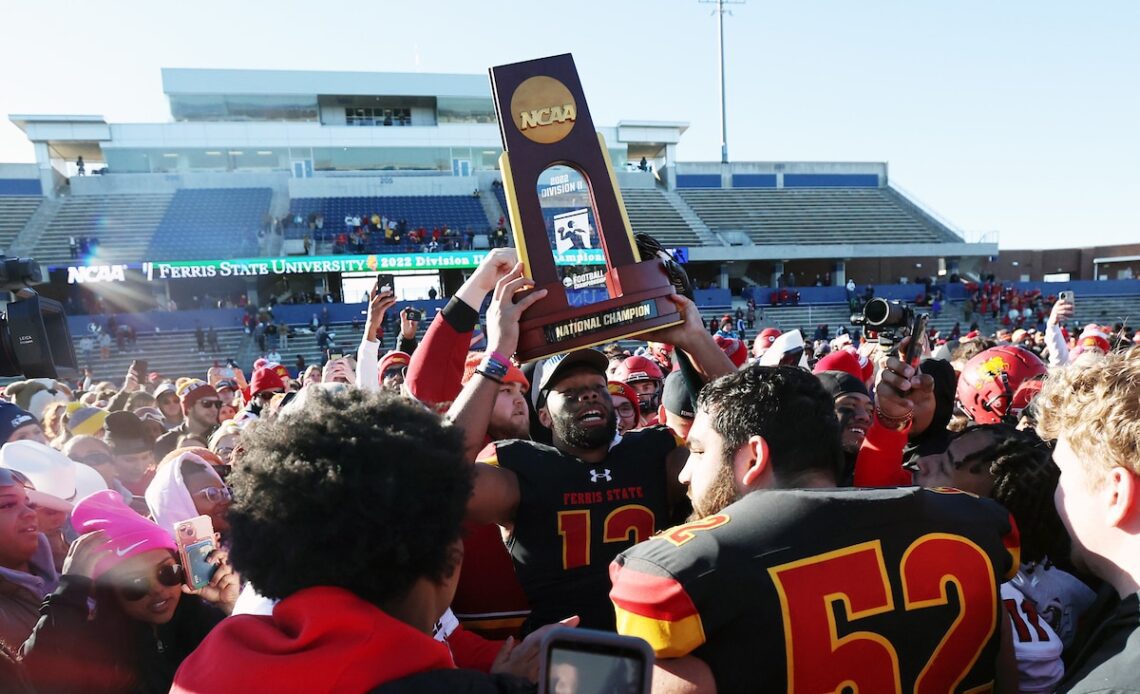 The final DII football Power 10 rankings of the 2022 season