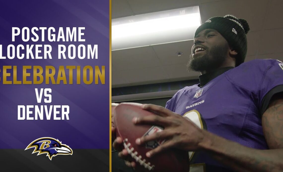 Tyler Huntley Gets Game Ball After Ravens' Win Over Broncos | Baltimore Ravens