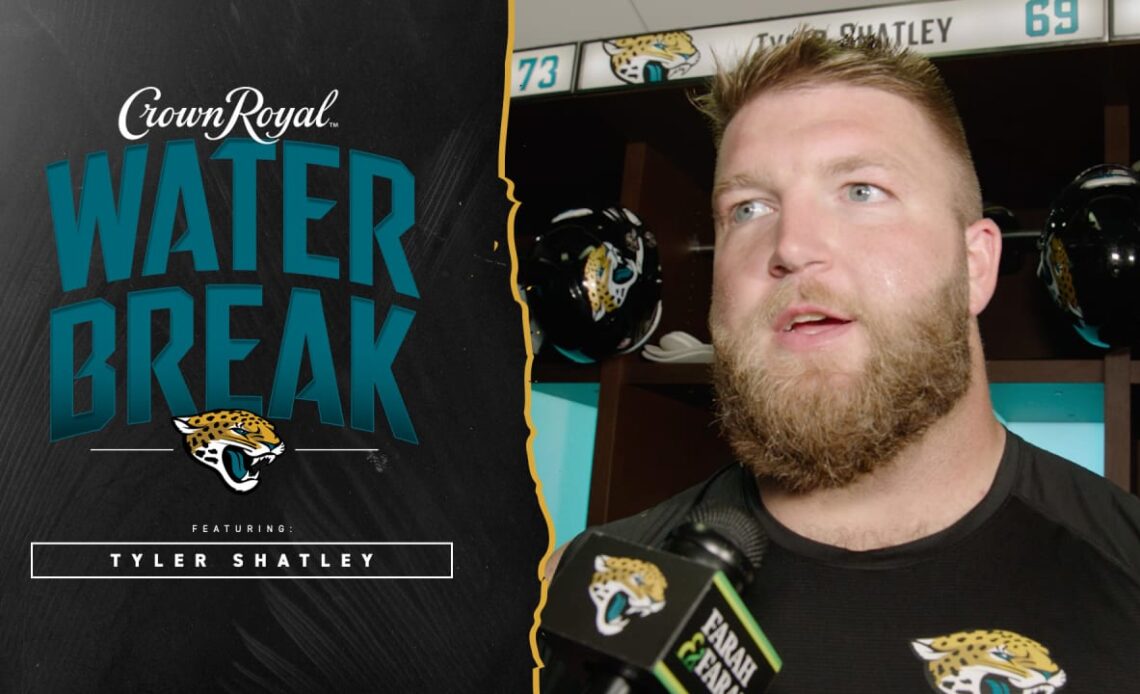 Tyler Shatley on Man of the Year nomination, motivation for final stretch | Crown Royal Water Break