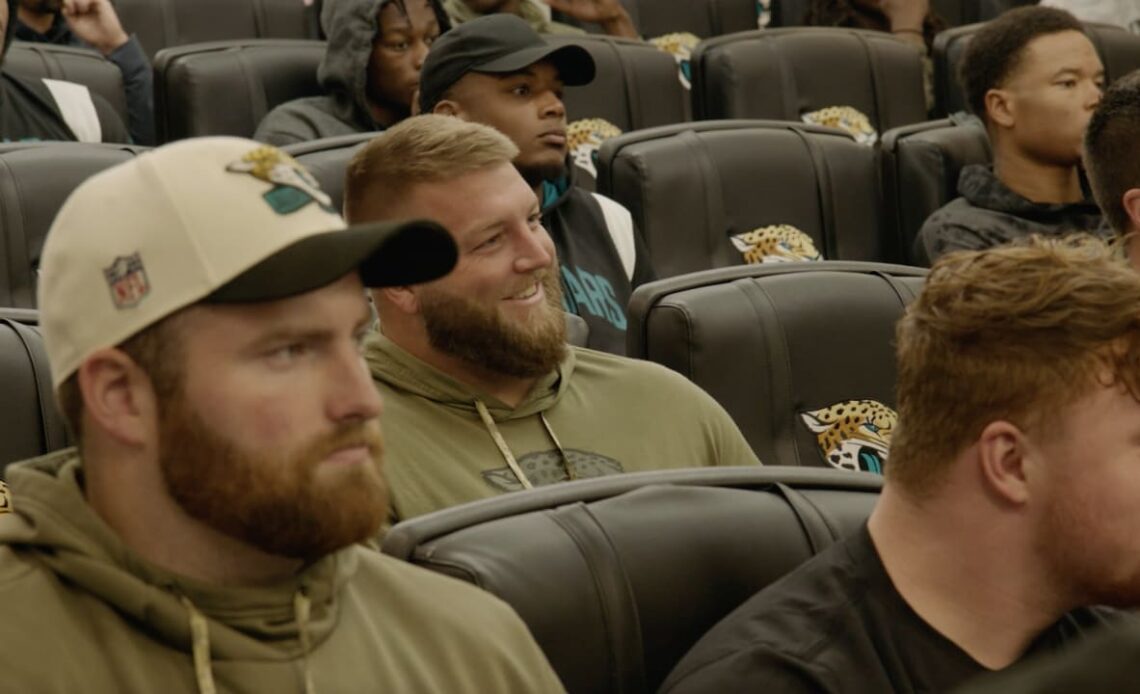 Video | Tyler Shatley announced as the Jaguars' nominee for Walter Payton NFL Man of the Year