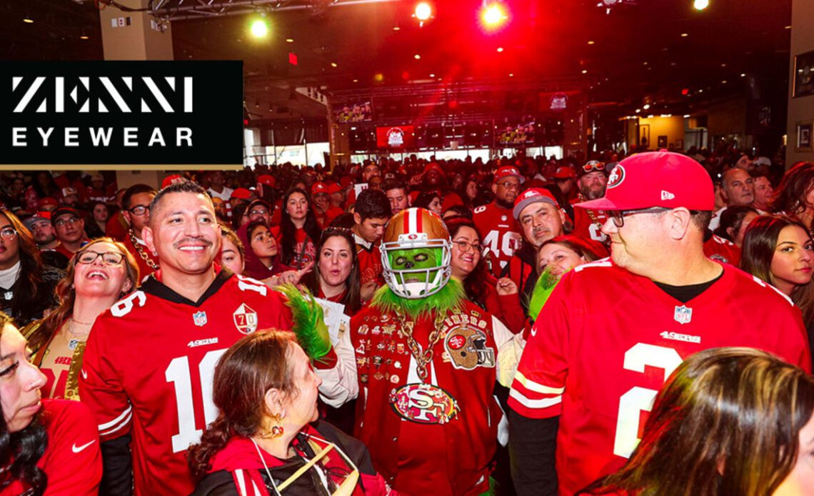 49ers Invasion Presented by Zenni Eyewear in Las Vegas Ahead of Week 17