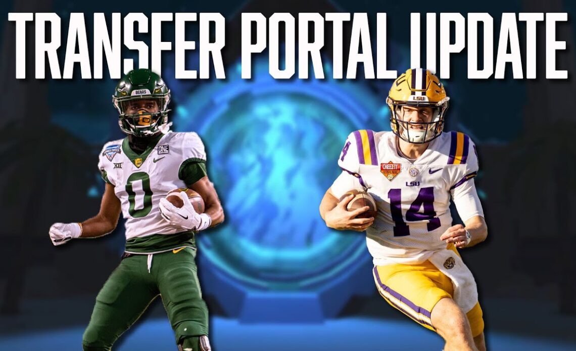 Baylor's Craig "Squirrel" Williams & LSU's Walker Howard Have Entered the Transfer Portal | CFB