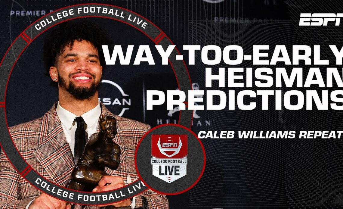 Caleb Williams? Michael Penix Jr.? Way-Too-Early 2023 Heisman Predictions | College Football Live