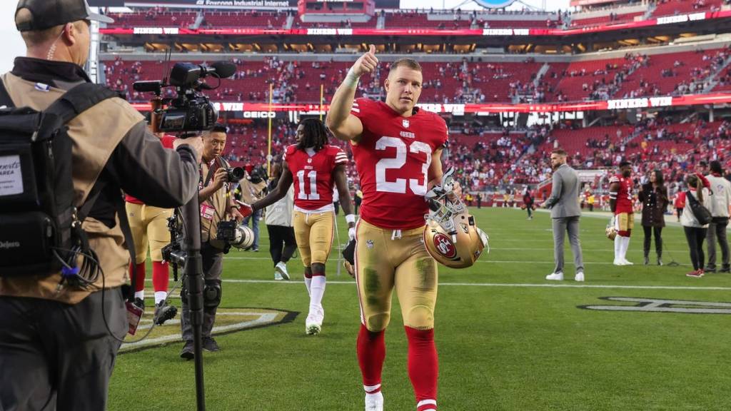 Christian McCaffrey player props odds, tips and betting trends for Week 17