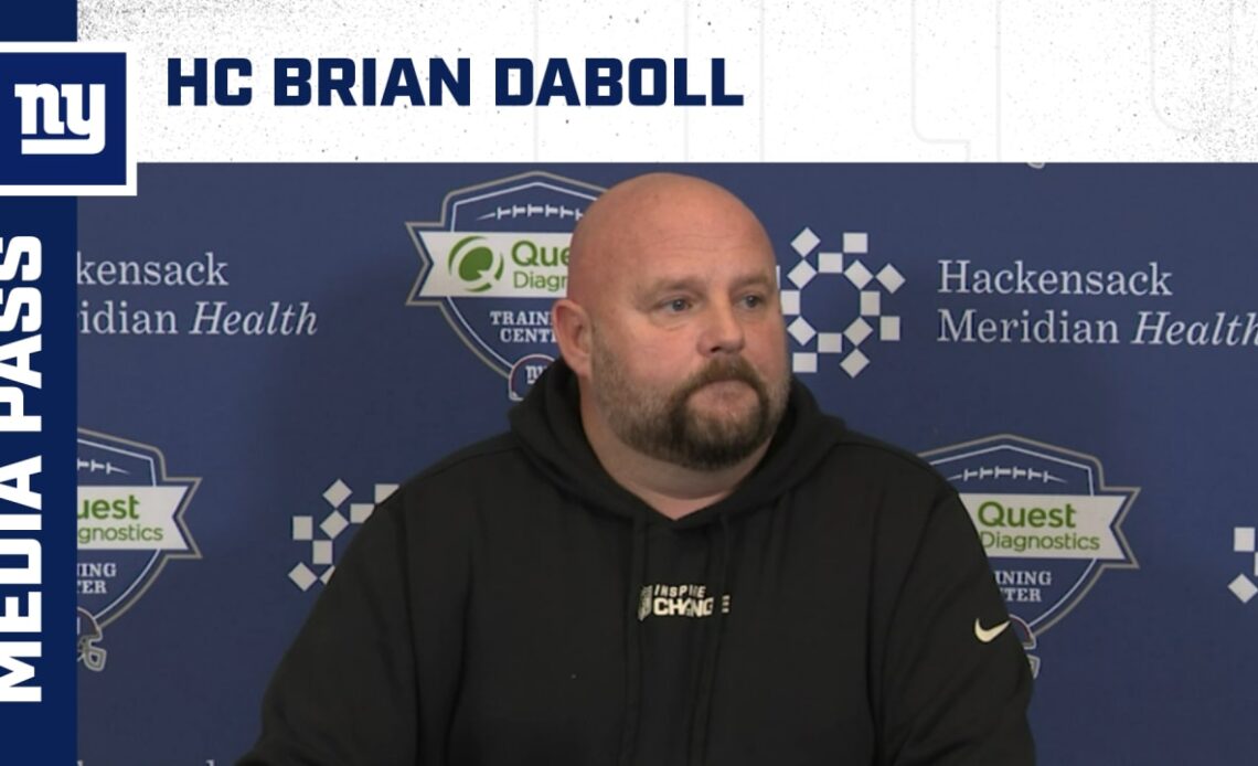 Coach Brian Daboll: 'We're here for the players'