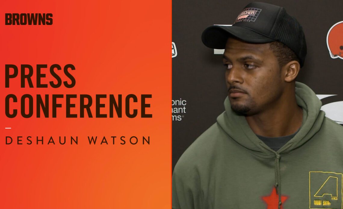 Deshaun Watson: "I'm looking forward to the future of the organization" 