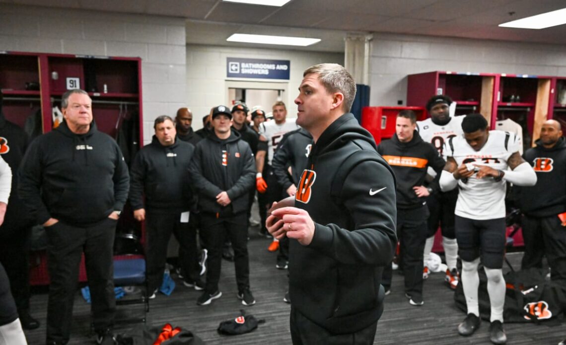 Everything Zac Taylor Had to Say After Beating the Patriots