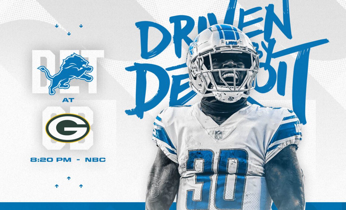 How to Watch Lions at Packers on Sunday, January 8, 2023