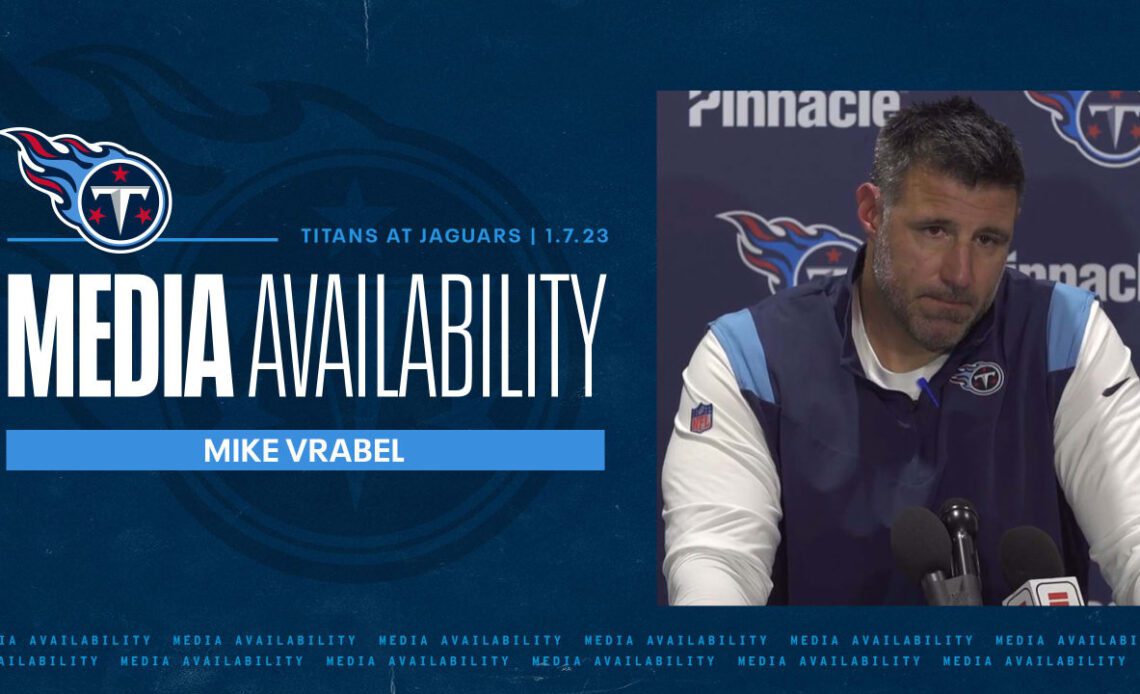 I Only Care About the Team, the Players and their Families | Mike Vrabel Media Availability 