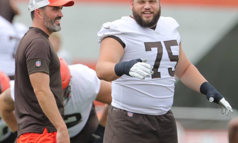 Joel Bitonio thinks Kevin Stefanski is the man for the job