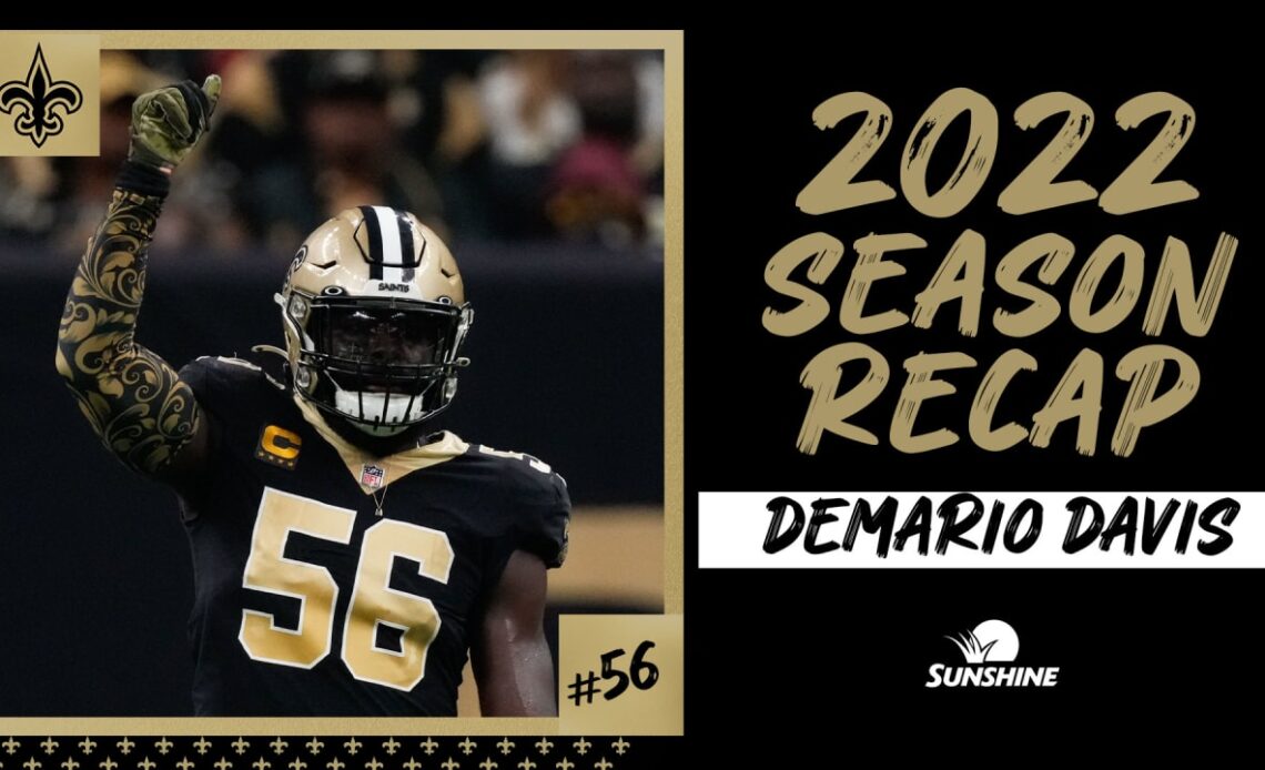 Linebacker Demario Davis | New Orleans Saints 2022 season recap