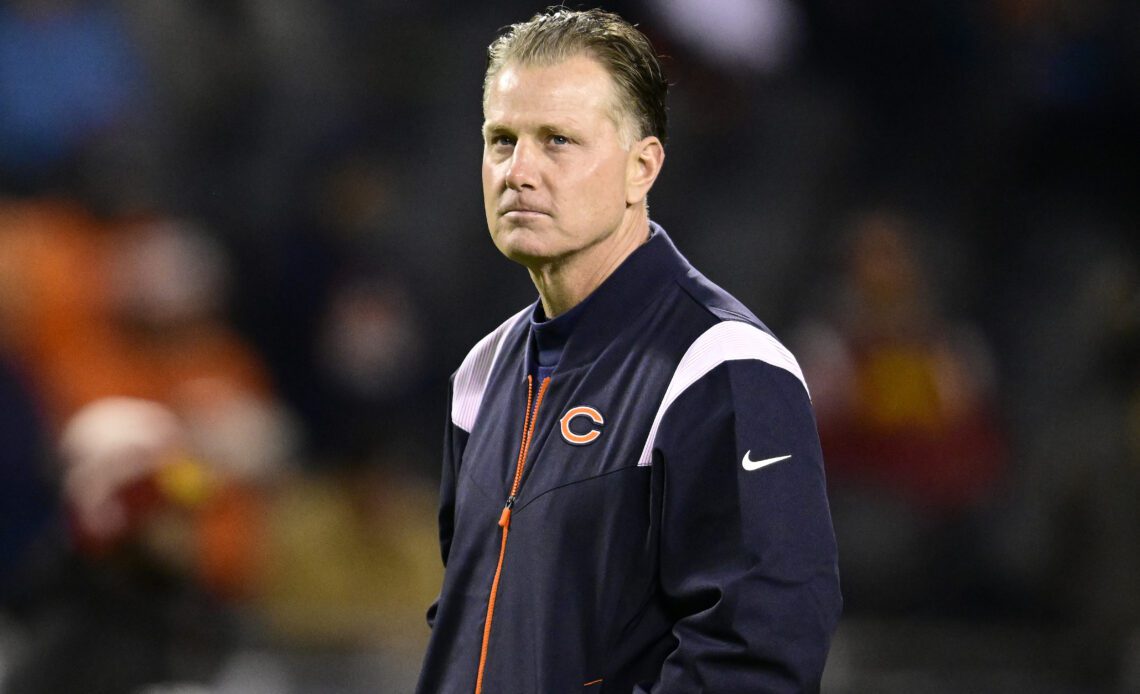 Matt Eberflus, Bears players share emotional reactions to Damar Hamlin