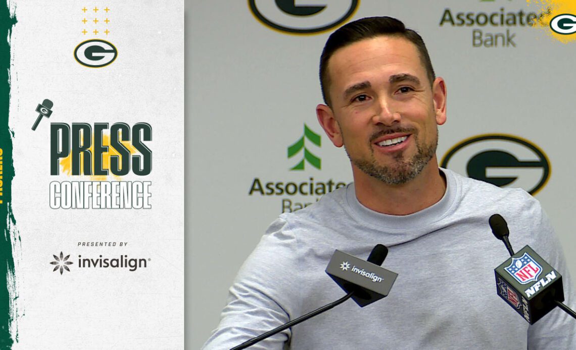 Matt LaFleur on Green Bay's defense: 'We're playing with a lot more passion'