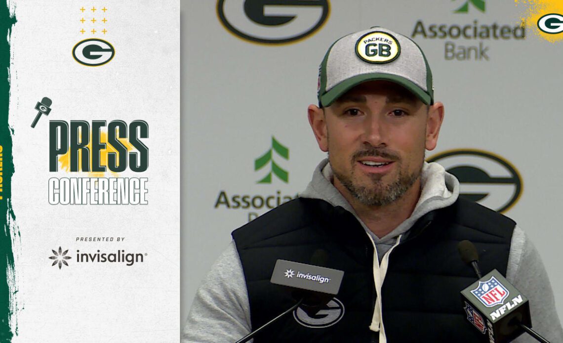 Matt LaFleur on extending Elgton Jenkins: 'He's been awesome since he's been in the building'