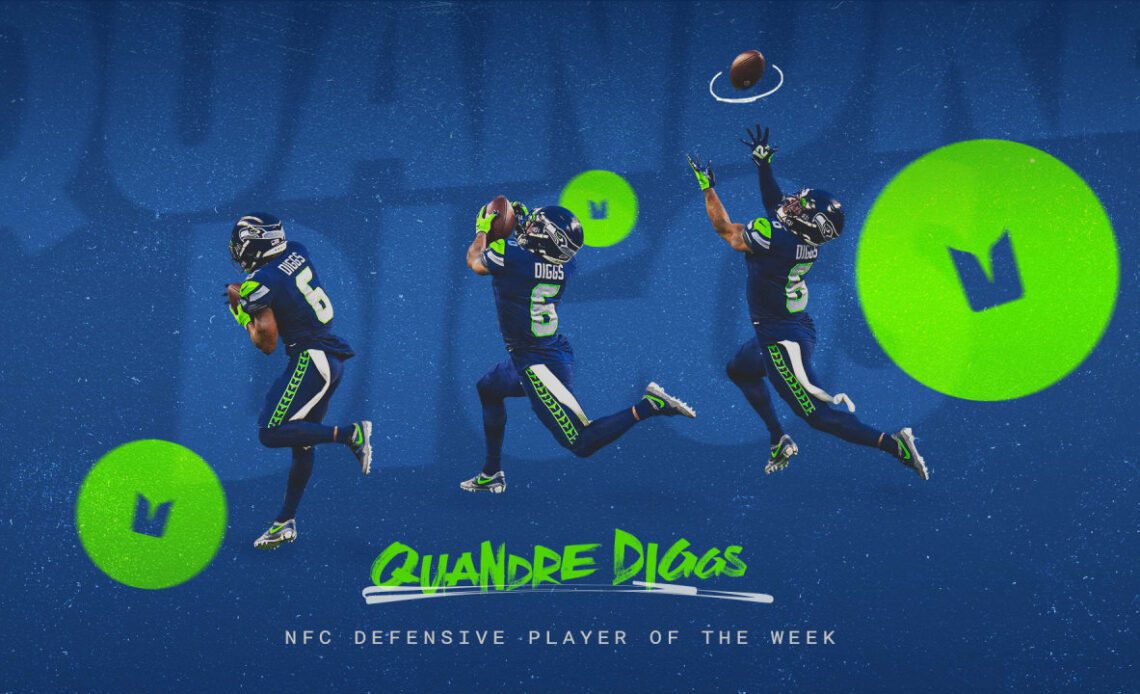 Quandre Diggs Named NFC Defensive Player Of The Week For Week 18