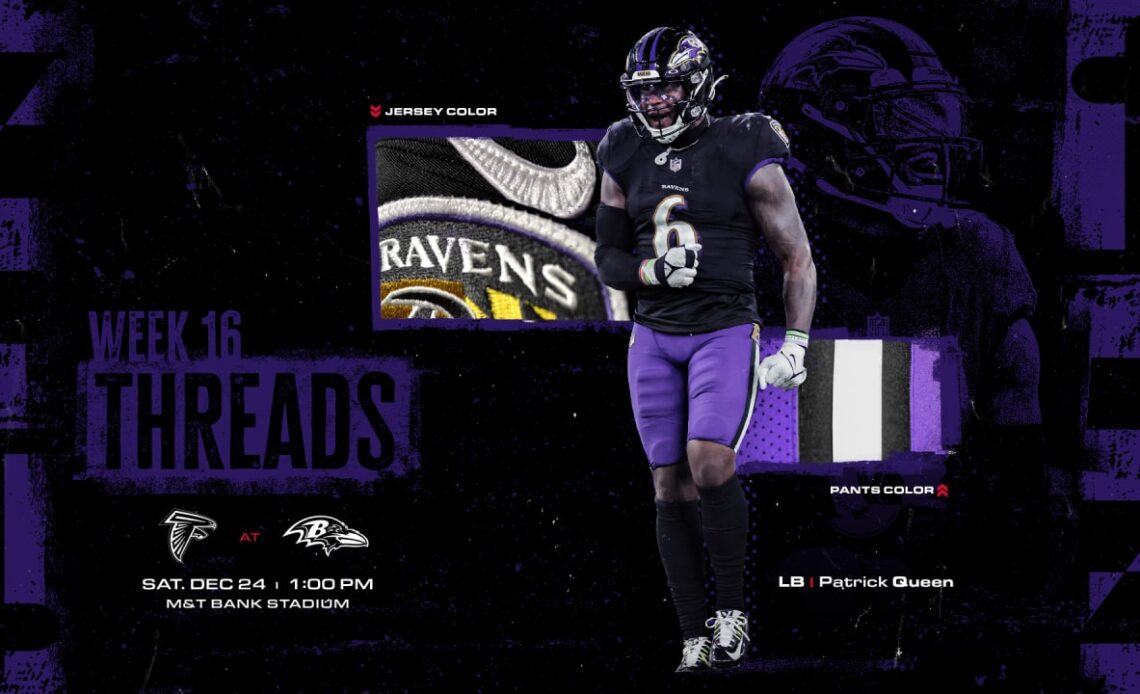 Ravens Breaking Out Rare Uniforms for Big Falcons Game