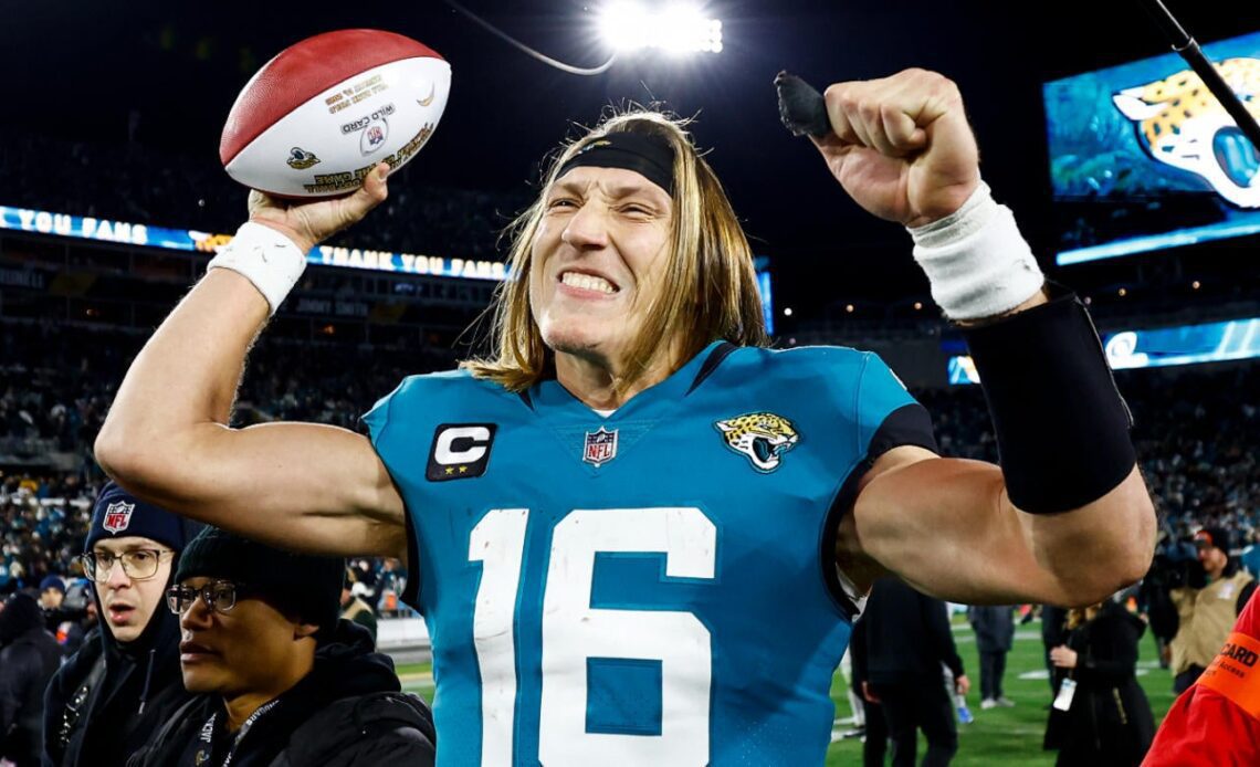 Trevor Lawrence sends out perfect tweet after Jaguars stun Chargers, then celebrates win at Waffle House