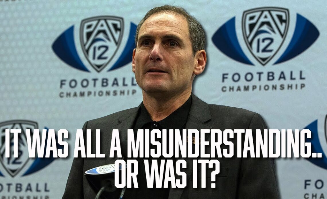 Turns Out the $50 Million Budget Mishap in the Pac 12 Was Not a Malicious Act | Pac 12 Network