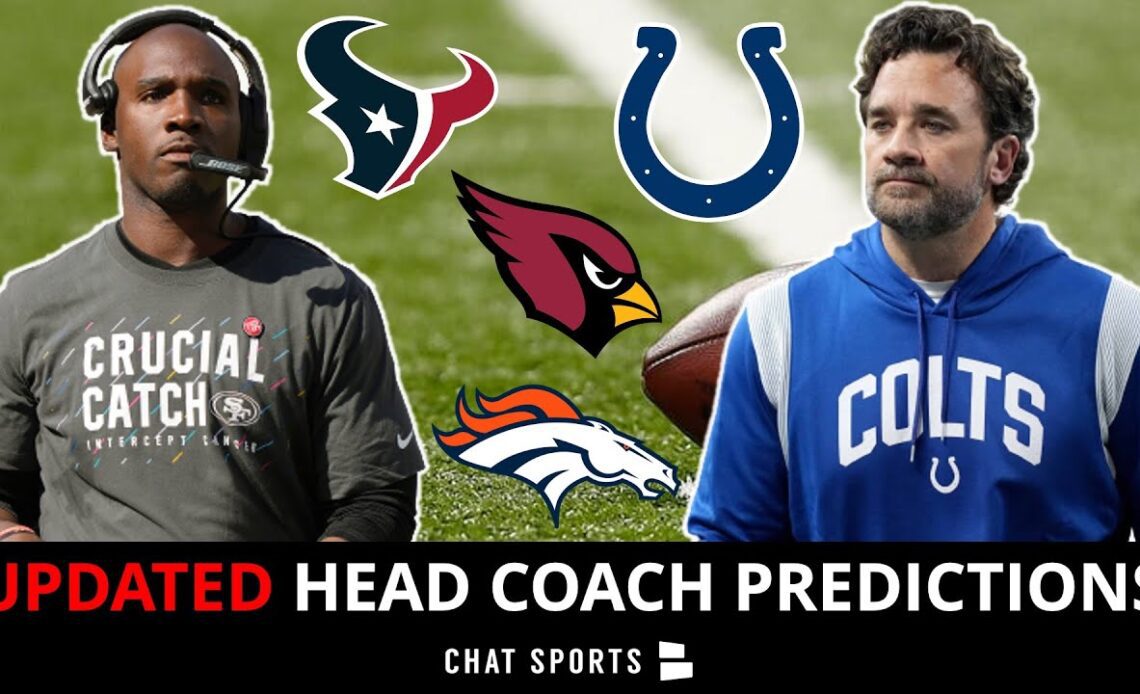 UPDATED Head Coach Predictions: Who Will Cardinals, Colts, Broncos & Texans Hire In 2023