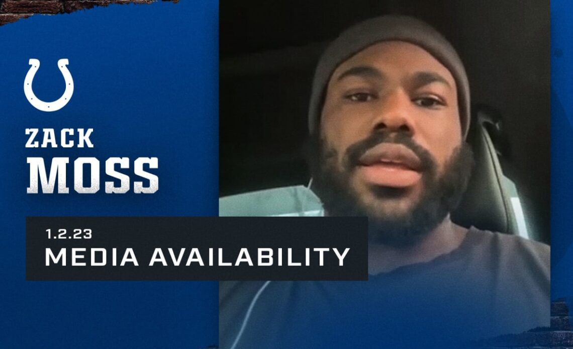 Zack Moss: Media Availability, January 2