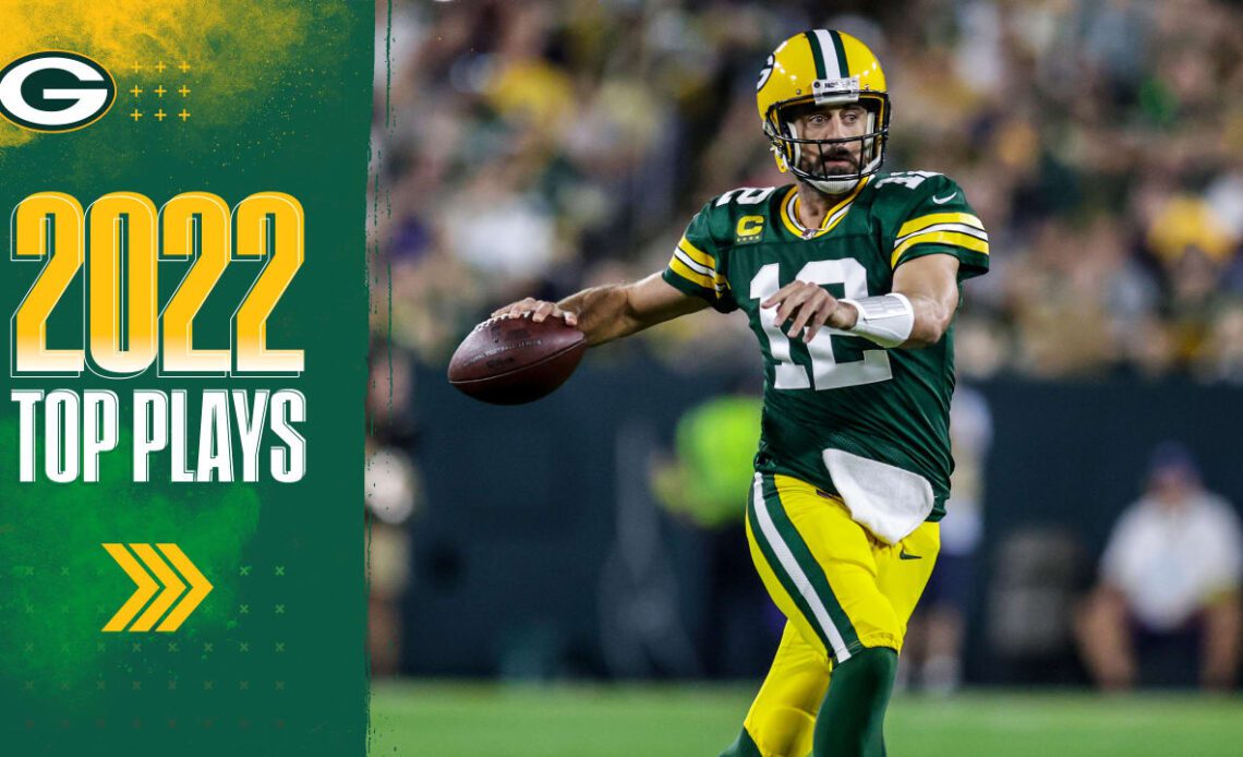 Aaron Rodgers' top plays from the Packers' 2022 season