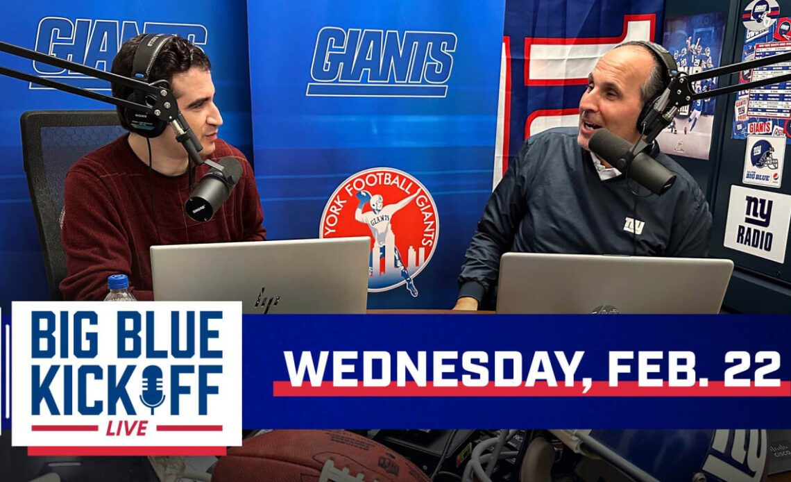 Big Blue Kickoff Live 2/22 | Franchise Tag Window Opens