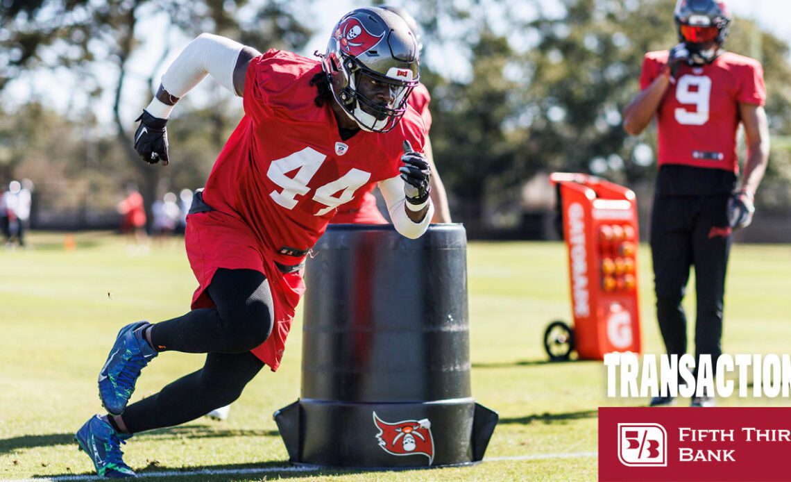 Bucs Activate OLB Ifeadi Odenigbo, T Justin Skule from Practice Squad