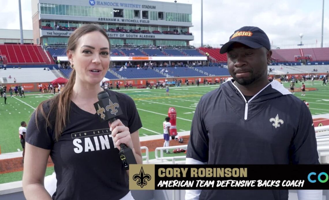 Cory Robinson interview | Senior Bowl 2023