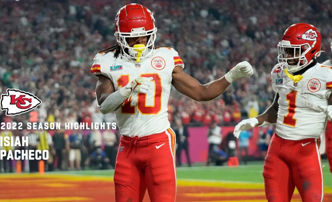 Isiah Pacheco's Top Plays of the 2022 NFL Season | Kansas City Chiefs