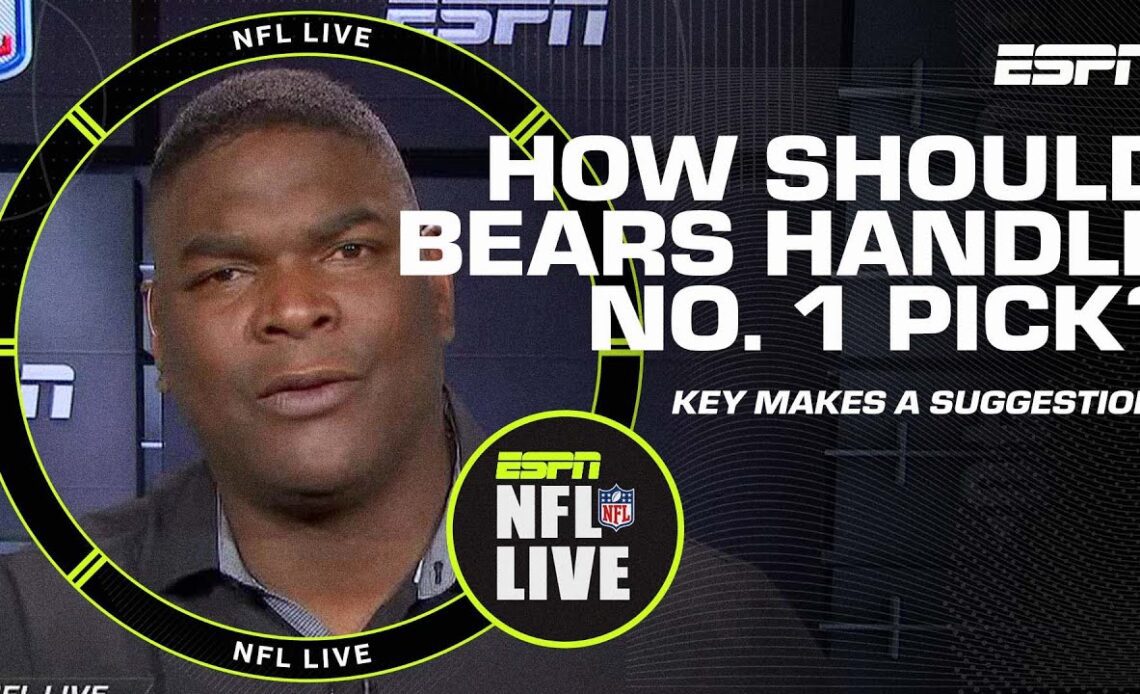 Keyshawn suggests the Bears move out of the No. 1 spot in the draft to get who from the Bengals?! 👀