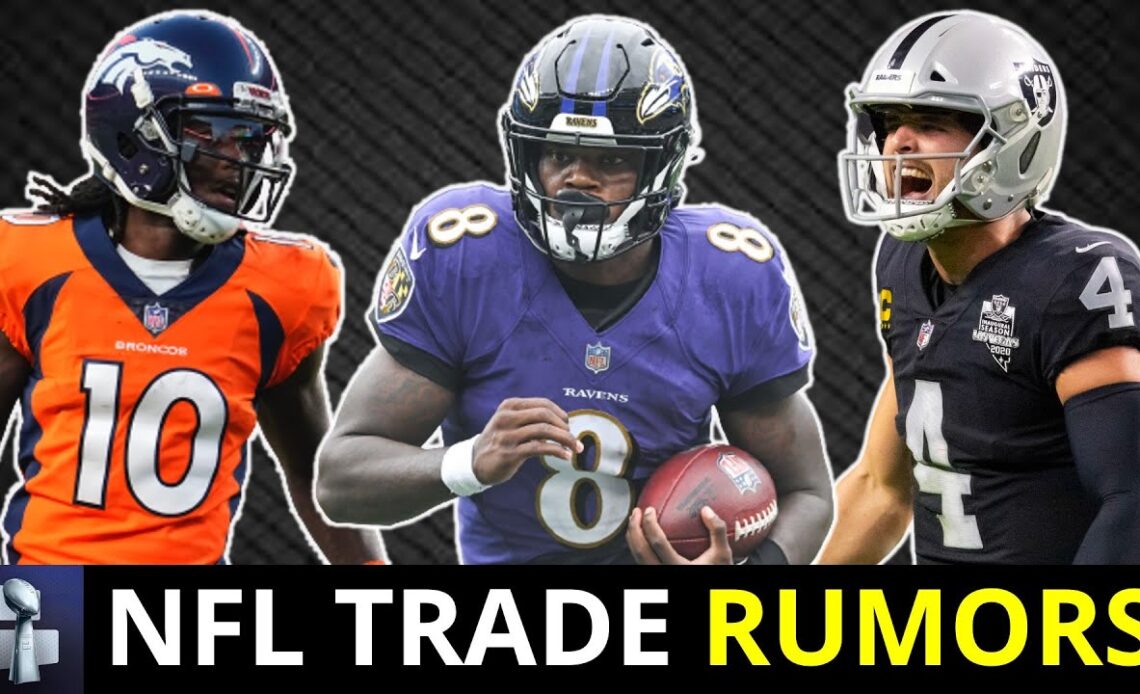 NFL Rumors: Jerry Jeudy Trade? Lamar Jackson To Falcons? Derek Carr To Jets? Dak Prescott? | Mailbag