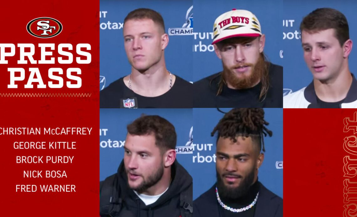 Purdy, McCaffrey, Bosa, Kittle, Warner Talk Sticking Together through Adversity