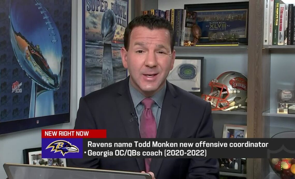 Rapoport: Todd Monken Was a Top Offensive Coordinator Candidate