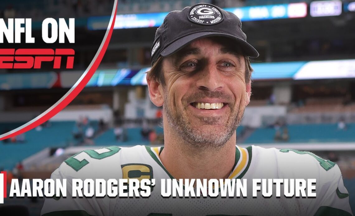What will Aaron Rodgers do next ⁉️ Stay with Packers? Jets or Raiders? Retirement? 🤔 | NFL on ESPN