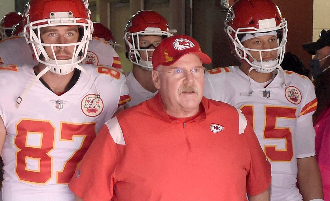 Where Chiefs' Patrick Mahomes, Travis Kelce, Andy Reid rank among NFL's all-time greats at their positions