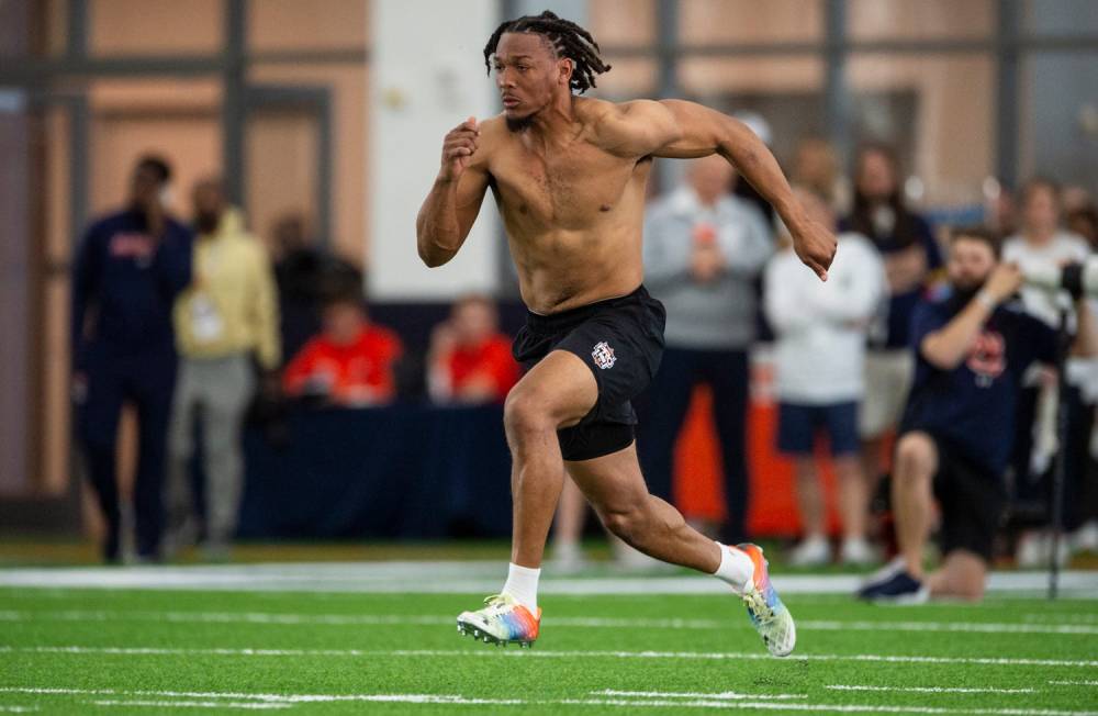 Photos from Auburn’s 2023 Pro Day VCP Football