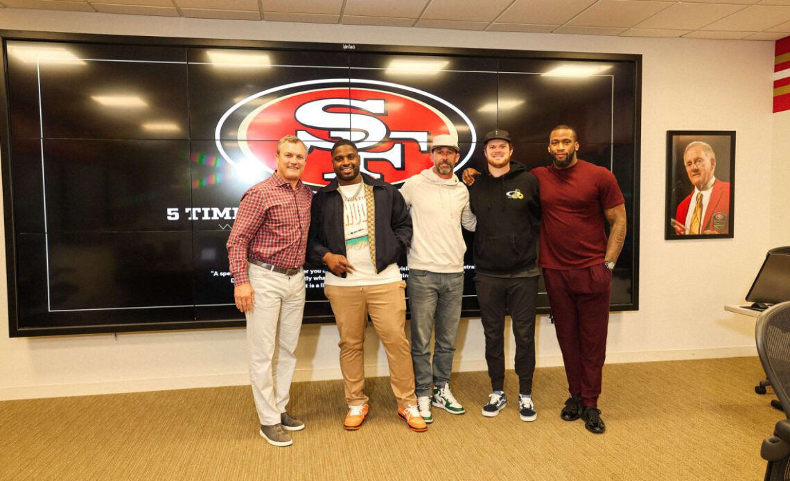 49ers 2023 Free Agents Arrive at Team Headquarters