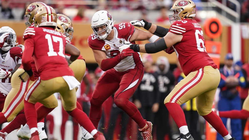 49ers OL Nick Zakelj’s playing time limited