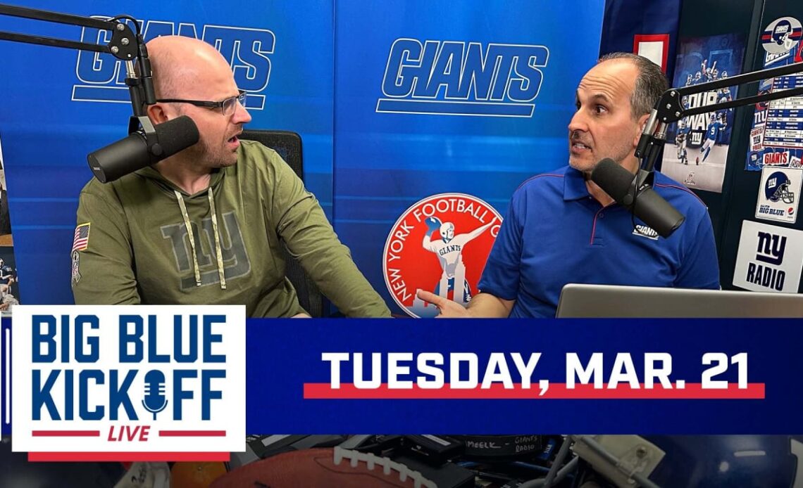 Big Blue Kickoff Live 3/12 | Biggest Needs Post Free Agency