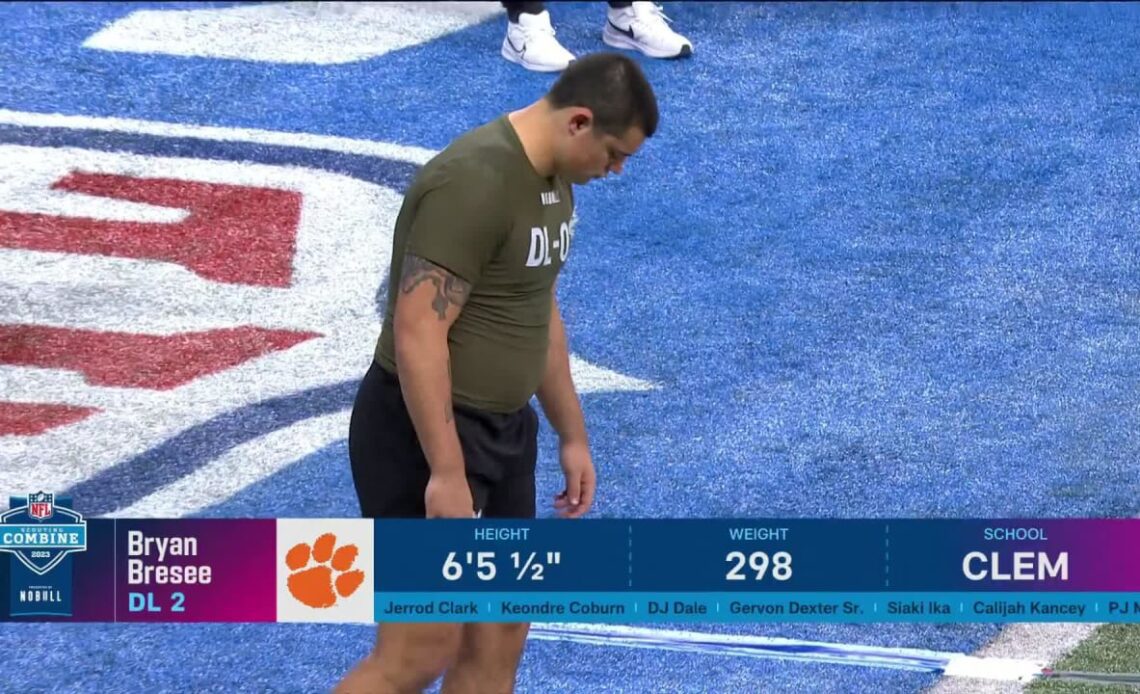 Bryan Bresee's 2023 NFL Scouting Combine workout