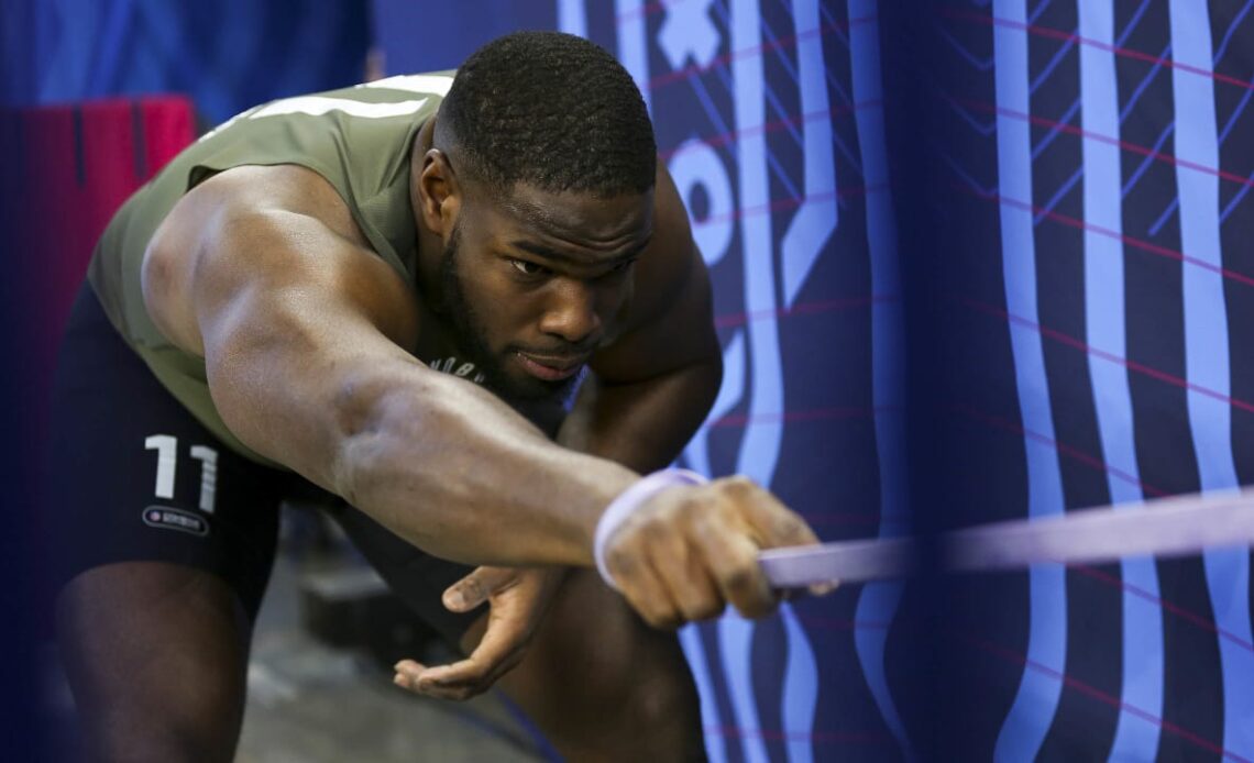 Combine Photos: D-Line and Linebacker Workouts