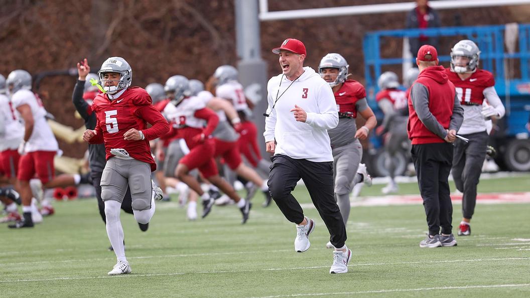 Jake Dickert Spring Practice 2023