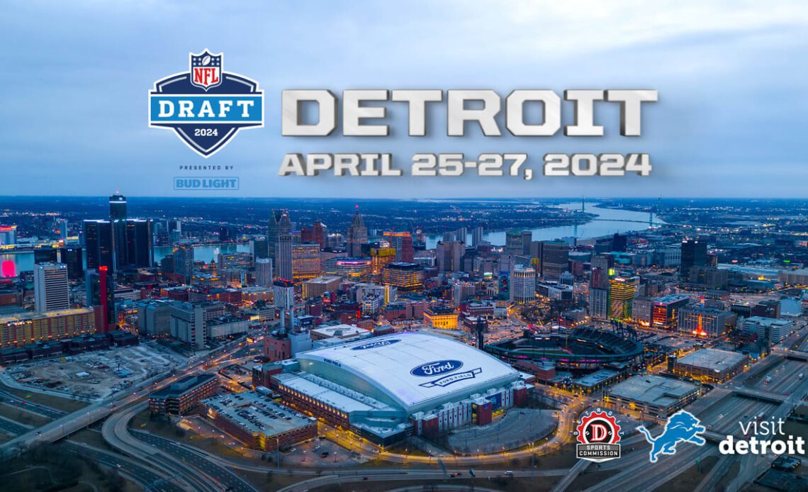 Dates announced for 2024 NFL Draft presented by Bud Light in Detroit