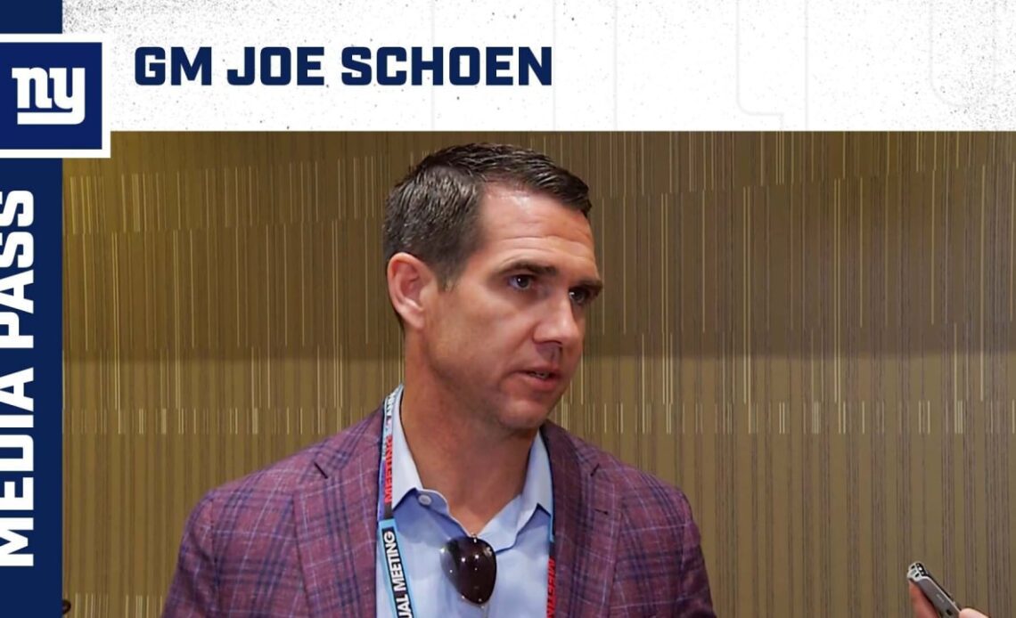 GM Joe Schoen talks Darren Waller trade, Daniel Jones contract