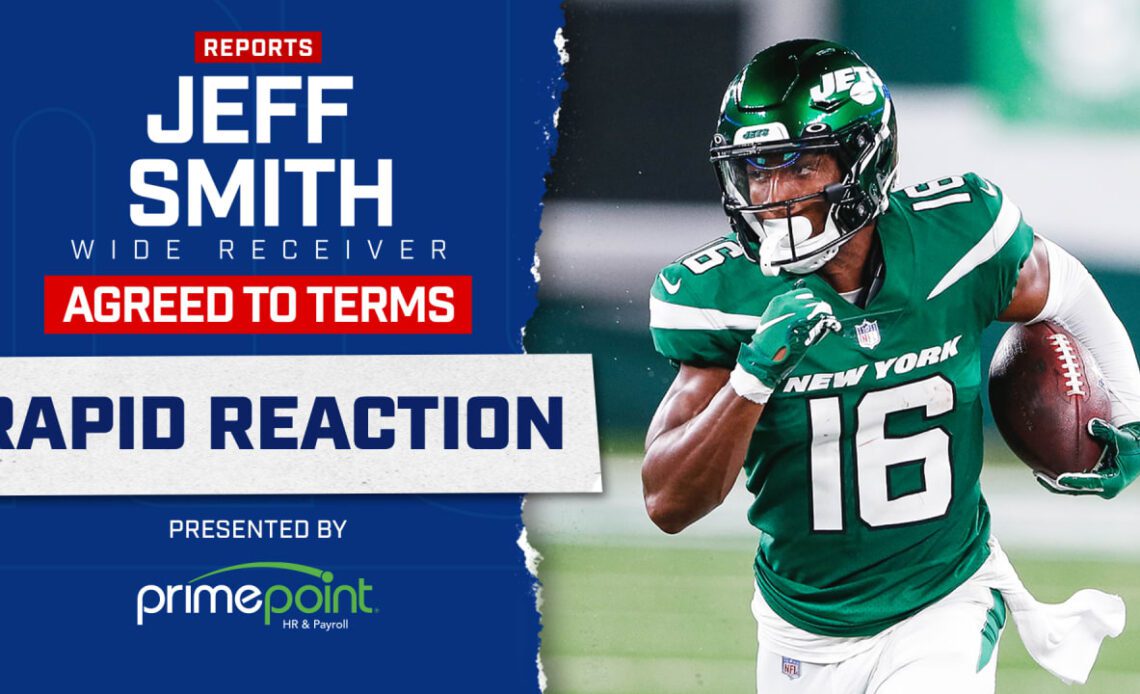 Giants reportedly agree to terms with WR Jeff Smith