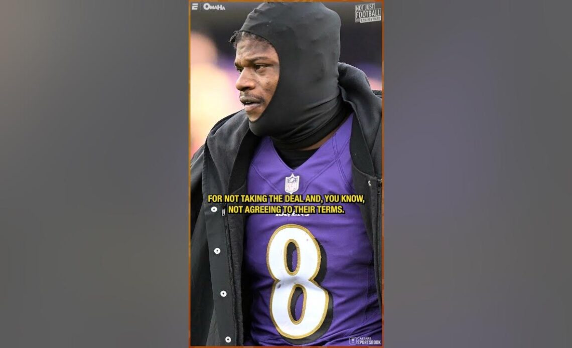Lamar Jackson has refuted these reports 🤯 #shorts