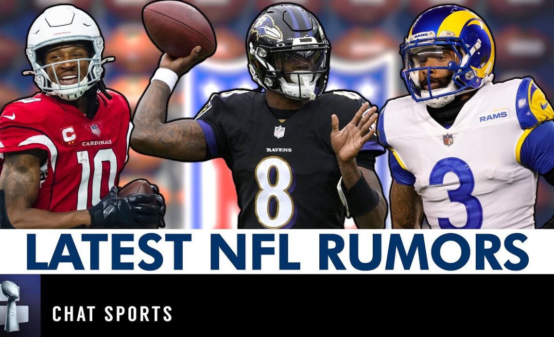 NFL Trade Rumors On DeAndre Hopkins, Lamar Jackson, Jonah Williams + Odell Beckham Free Agency